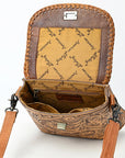 American Darling Cross Body I Hand Tooled Genuine Leather Women Bag Western Handbag Purse