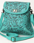 American Darling Cross Body I Hand Tooled Genuine Leather Women Bag Western Handbag Purse