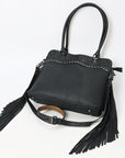 American Darling Adbg1501 Tote Hand Tooled Genuine Leather Women Bag Western Handbag Purse