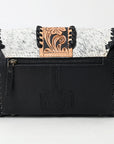 American Darling Adbg1503 Small Crossbody Hand Tooled Hair-On Genuine Leather Women Bag Western Handbag Purse