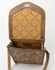American Darling Adbg1505 Envelope Hand Tooled Genuine Leather Women Bag Western Handbag Purse