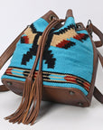 American Darling Saddle Blanket Genuine Leather women bag western handbag purse