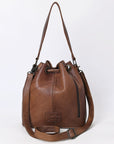 American Darling Saddle Blanket Genuine Leather women bag western handbag purse