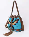 American Darling Saddle Blanket Genuine Leather women bag western handbag purse