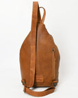 American Darling Adbg1513 Sling Hand Tooled Hair-On Genuine Leather Women Bag Western Handbag Purse