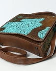 American Darling Tote Crocodile Embossed Genuine Leather Women Bag Western Handbag Purse
