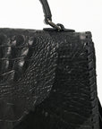 American Darling Tote Crocodile Embossed Genuine Leather Women Bag Western Handbag Purse