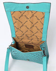 Hand Tooled Genuine Leather women bag western handbag purse