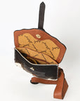 American Darling Adbga572 Sling Hand Tooled Hair-On Genuine Leather Women Bag Western Handbag Purse