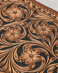 American Darling Jewelry Case Hand Tooled Genuine Leather Women Bag Western Handbag Purse