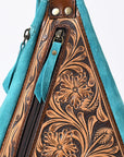 American Darling Sling Beautifully Hand Tooled Genuine Leather women bag western handbag purse