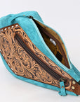 American Darling Sling Beautifully Hand Tooled Genuine Leather women bag western handbag purse
