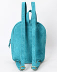 American Darling Adbga581 Backpack Hand Tooled Upcycled Wool Genuine Leather Women Bag Western Handbag Purse