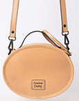American Darling Canteen Hand Tooled Genuine Leather women bag western handbag purse