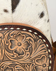 American Darling Adbg1521 Sling Hand Tooled Hair-On Genuine Leather Women Bag Western Handbag Purse