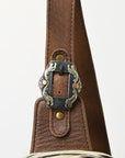 American Darling Adbg1522 Sling Upcycled Wool Hair-On Genuine Leather Women Bag Western Handbag Purse