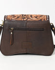 American Darling Adbga587 Cross Body I Hand Tooled Genuine Leather Women Bag Western Handbag Purse