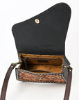 American Darling Adbga587 Cross Body I Hand Tooled Genuine Leather Women Bag Western Handbag Purse