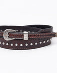 American Darling Hatband Genuine American Leather Western Adjustable Unisex