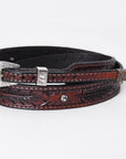 American Darling Hand tooled Hatband Genuine American Leather Western Adjustable Unisex
