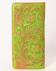 American Darling Clutch Beautifully Hand Tooled  Genuine Leather women bag western handbag purse