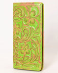American Darling Clutch Beautifully Hand Tooled  Genuine Leather women bag western handbag purse