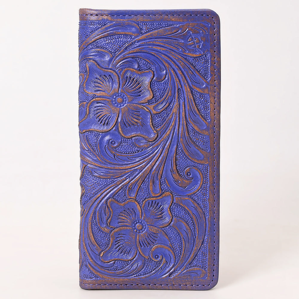 American Darling Clutch Beautifully Hand Tooled  Genuine Leather women bag western handbag purse