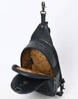 American Darling Crocodile embossed Genuine Leather women bag western handbag purse