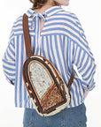 ADBGA592D American Darling Sling Genuine Western Leather Women Bag