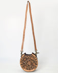 American Darling Canteen Hand Tooled Genuine Leather Women Bag Western Handbag Purse