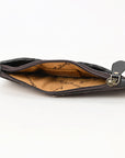 American Darling Card Holder Hand Tooled Genuine Leather Women Bag Western Handbag Purse