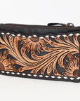 American Darling Card Holder Hand Tooled Genuine Leather Women Bag Western Handbag Purse