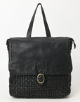 Never Mind Nmbgm115B  Vintage Handmade Genuine Cowhide Leather Women Bag Western Handbag Purse