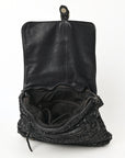 Never Mind Nmbgm115B  Vintage Handmade Genuine Cowhide Leather Women Bag Western Handbag Purse