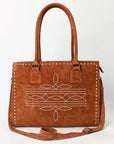 American Darling Tote Genuine Suede Leather Women Bag Western Handbag Purse