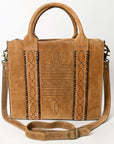 American Darling Tote Genuine Suede Leather women bag western handbag