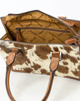 American Darling Hair-On Genuine Leather women bag western handbag purse