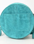 American Darling Canteen Genuine Suede Leather women bag western handbag purse