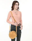 American Darling Canteen Genuine Suede Leather women bag western handbag purse