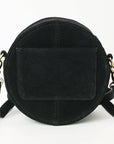 American Darling Canteen Genuine Suede Leather women bag western handbag purse