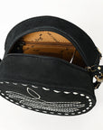 American Darling Canteen Genuine Suede Leather women bag western handbag purse