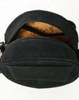 American Darling Canteen Genuine Suede Leather women bag western handbag purse