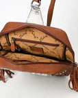 American Darling Adbga624 Sling Hand Tooled Hair-On Genuine Leather Women Bag Western Handbag Purse