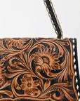 American Darling Crossbody Hand Tooled Genuine Leather Women Bag Western Handbag Purse