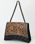 American Darling Crossbody Hand Tooled Genuine Leather Women Bag Western Handbag Purse