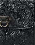 American Darling Adbg1560 Small Crossbody Hand Tooled Genuine Leather Women Bag Western Handbag Purse