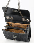 American Darling Adbg1560 Small Crossbody Hand Tooled Genuine Leather Women Bag Western Handbag Purse