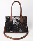 American Darling Adbg1561C Tote Crocodile Embossed Genuine Leather Women Bag Western Handbag Purse