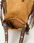 American Darling Adbgm468 Large Crossbody Genuine Leather Women Bag Western Handbag Purse