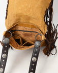 American Darling Adbgm469 Large Crossbody Genuine Leather Women Bag Western Handbag Purse